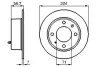 Тормозной диск BOSCH 0986478749 (фото 1)