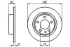 Тормозной диск BOSCH 0986478891 (фото 1)