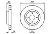 Диск гальмівний передн Лів/Прав MAZDA 323 F VI, 323 S VI 1.6-2.0D 09.98-05.04 BOSCH 0986478989 (фото 1)