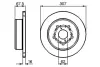 Тормозной диск BOSCH 0986479023 (фото 1)