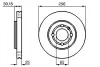 Тормозной диск BOSCH 0986479054 (фото 1)