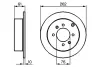 Тормозной диск BOSCH 0986479125 (фото 1)