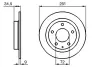 Тормозной диск BOSCH 0986479208 (фото 1)