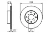 Тормозной диск BOSCH 0986479240 (фото 1)