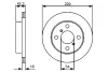 Тормозной диск BOSCH 0986479417 (фото 1)
