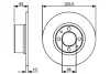 Тормозной диск BOSCH 0986479435 (фото 1)