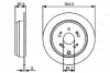 Тормозной диск BOSCH 0986479452 (фото 1)