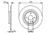 Тормозной диск BOSCH 0986479473 (фото 1)