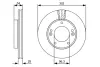 Тормозной диск BOSCH 0986479540 (фото 1)