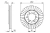 Тормозной диск BOSCH 0986479605 (фото 1)