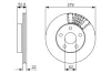 Тормозной диск BOSCH 0986479618 (фото 1)