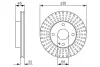 Тормозной диск BOSCH 0986479842 (фото 1)