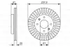 Тормозной диск BOSCH 0986479850 (фото 1)