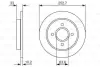 Тормозной диск BOSCH 0986479859 (фото 1)