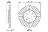 Тормозной диск BOSCH 0986479896 (фото 1)
