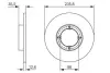 Тормозной диск BOSCH 0986479898 (фото 1)