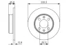 Тормозной диск BOSCH 0986479913 (фото 1)