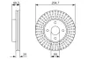 Тормозной диск BOSCH 0986479935 (фото 1)