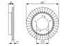 Тормозной диск BOSCH 0986479A32 (фото 1)