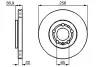 Тормозной диск BOSCH 0986479B58 (фото 5)