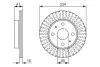 Тормозной диск BOSCH 0986479C18 (фото 5)