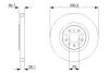 Диск гальмівний передн Лів/Прав ALFA ROMEO 159, BRERA, GIULIETTA, SPIDER CHRYSLER 200 JEEP CHEROKEE 1.4-3.2 09.05- BOSCH 0986479C82 (фото 5)