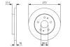 Тормозной диск BOSCH 0986479R02 (фото 1)