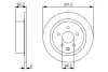 Тормозной диск BOSCH 0986479S71 (фото 1)
