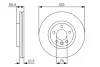 Тормозной диск BOSCH 0986479S72 (фото 1)