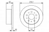 Тормозной диск BOSCH 0986479S73 (фото 1)