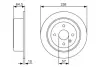 Тормозной диск BOSCH 0986479S75 (фото 1)