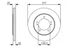 Тормозной диск BOSCH 0986479S78 (фото 1)