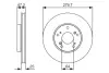 Тормозной диск BOSCH 0986479S82 (фото 1)