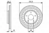 Тормозной диск BOSCH 0986479S99 (фото 1)