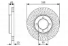 Тормозной диск BOSCH 0986479T15 (фото 1)