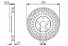 Тормозной диск BOSCH 0986479T29 (фото 1)