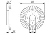 Тормозной диск BOSCH 0986479T31 (фото 1)