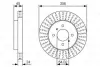 Тормозной диск BOSCH 0986479T55 (фото 1)