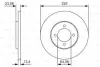 Тормозной диск BOSCH 0986479T67 (фото 1)