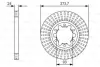 Тормозной диск BOSCH 0986479T95 (фото 1)