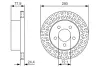 Тормозной диск BOSCH 0986479U00 (фото 1)