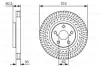 Тормозной диск BOSCH 0986479U31 (фото 1)