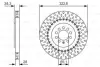 Тормозной диск BOSCH 0986479U36 (фото 1)