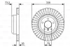 Тормозной диск BOSCH 0986479U64 (фото 1)