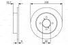 Тормозной диск BOSCH 0986479U95 (фото 1)