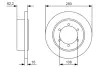 Тормозной диск BOSCH 0986479V14 (фото 1)