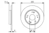 Тормозной диск BOSCH 0986479V21 (фото 1)