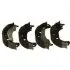 Brake shoes. Колодки тормозные, барабанный тормоз BOSCH 0986487885 (фото 1)