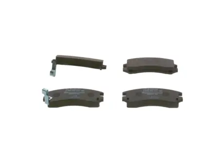 Комплект гальмівних колодок BOSCH 0986493450