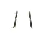 Комплект тормозных колодок, дисковый тормоз BOSCH 0986493480 (фото 2)